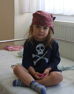 Esterka jako pir&aacute;t.