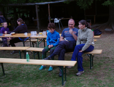 &Scaron;ebus se synem a Luckou