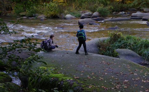 &Scaron;imon a Matěj v akci.