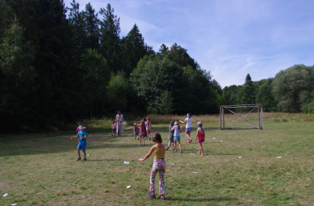 Orientace podle sluchu.