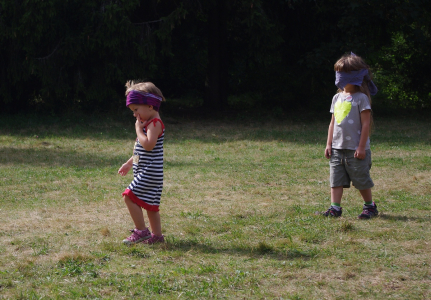 Orientace podle sluchu.