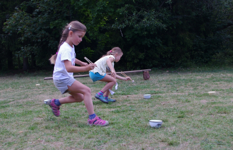 Soutěž v &scaron;ikovnosti, hůlky.