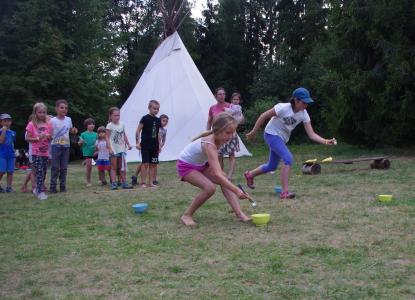 Soutěž v &scaron;ikovnosti, hůlky.