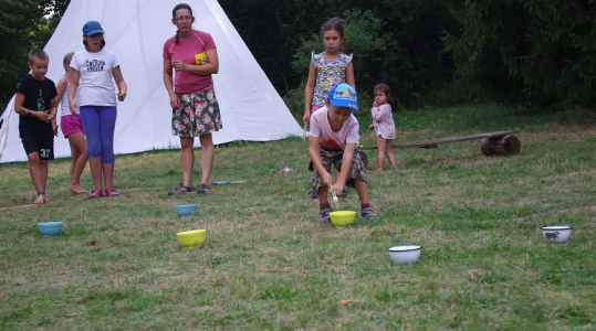 Soutěž v &scaron;ikovnosti, hůlky.