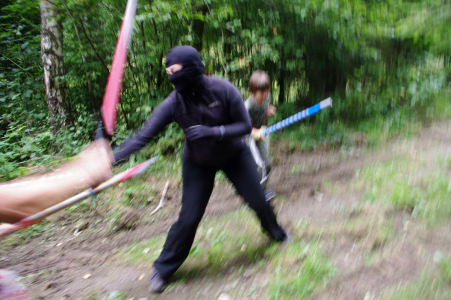 Přepad ninjů, Matěj podruh&eacute; sk&oacute;ruje!