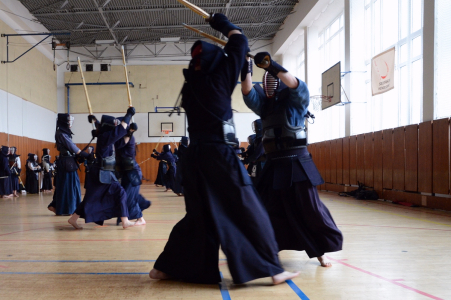 Kend&oacute; jigeiko.