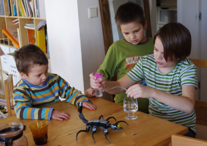 &Scaron;imon prov&aacute;d&iacute; pokus.