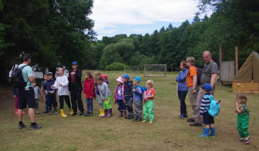 N&aacute;stup před hled&aacute;n&iacute;m pokladu.