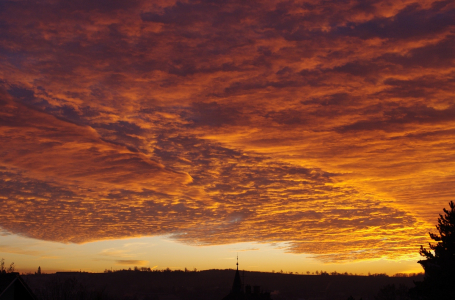 Novoročn&iacute; obloha.