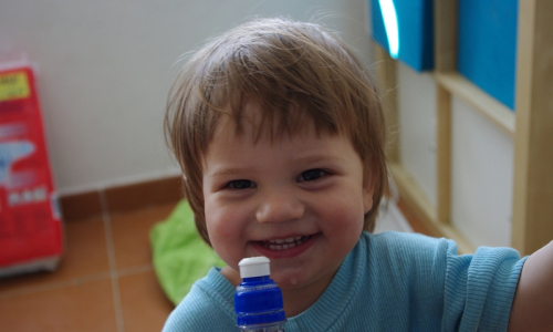 věčně usměvav&yacute; Matěj