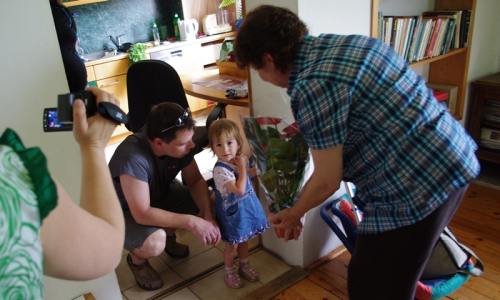 blahopřeje i mal&aacute; Viktorka