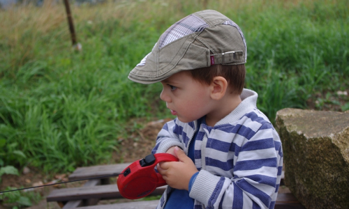 Tobi&aacute;&scaron; s vod&iacute;tkem.