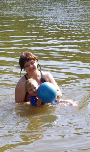 Mark&eacute;tka s Matějem, kter&yacute; se vody opravdu neboj&iacute;.