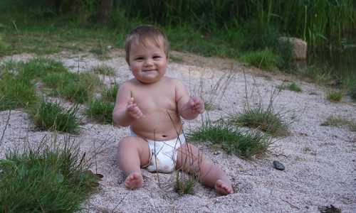 Spokojenost po koup&aacute;n&iacute; v rybn&iacute;ku nedaleko Pavlova.