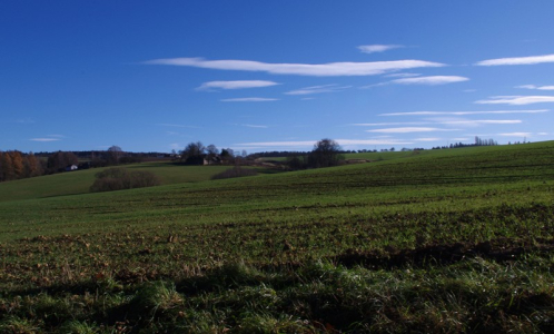 Cestou na Hamry m&iacute;j&iacute;me tento malebn&yacute; v&yacute;hled.