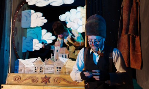 Poh&aacute;dkov&eacute; městečko je postaveno.