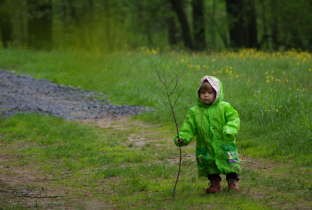 Esterka s klac&iacute;kem.