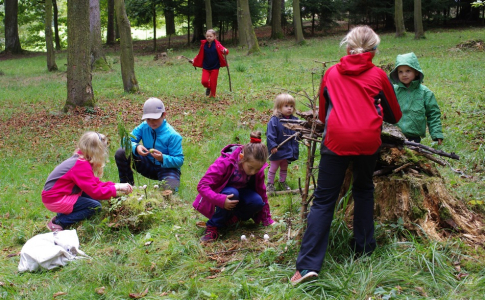 Stav&iacute;me domeček pro fotokomiks.