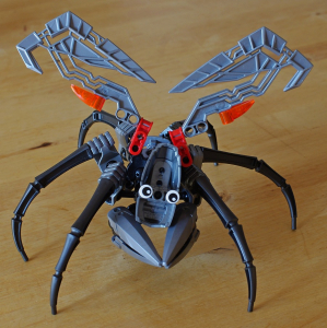 postavil jsem l&eacute;taj&iacute;c&iacute;ho pavouka pro Matěje.