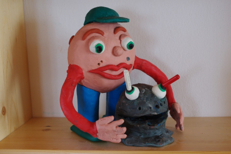 Pan Kr&aacute;sn&yacute; a pan Vyhozen&yacute; po n&aacute;v&scaron;těvě Estery.