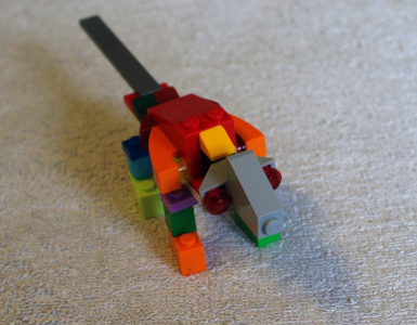 Ceratothero - nov&yacute; dinosaurus, kter&eacute;ho vymyslel &Scaron;imon.