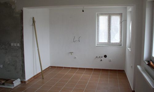 v&scaron;e nachyst&aacute;no na kuchyň